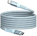 VERBATIM Sync&Charge 60W 120cm USB-C/USB-C Magnetic blue 31852
