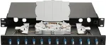 EQUIP LWL-Splei&szlig;kasten 12-Port LC-Duplex OS2 1U komplett sw