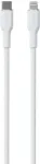 Puro Kaabel Soft USB-C/Lightning 1,5m, valge