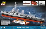 Cobi Klocki Bricks USS Kidd DD-661