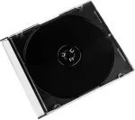 Toorikud HAMA 1x25 Slim CD Jewel Case transparent/black 51167