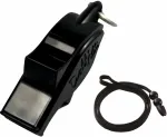 NONAME Whistle for basketball MOLTEN DOLFIN with string black