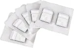 M&auml;lukaart Hama Self-Adhesive Sleeves for SD Cards - Memory-Etui - Kapazit&auml;t: 2 Memory Stick-Karten, 2 MultiMediaCards, 2 SD-Speicherkarten, 2 xD-Picture Cards - wei&szlig; (Packung mit 5) (95950)