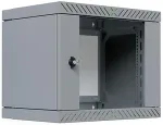 EFB Elektronik 19" Wandgeh&auml;use X-Rack mit Glast&uuml;r 400-600mm 9HE grau