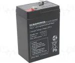 EMU BATTERY 6V 4.5AH VRLA/EP4.5-6 EUROPOWER