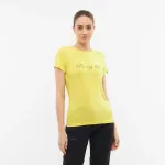 Viking T-shirt damski Lenta Bamboo Light Lady ż&oacute;łty XS