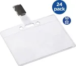 Europel Kaardihoidja klambriga 60 x 90 mm, 24 tk