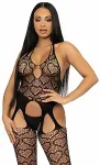Leg Avenue 89306_00122 lingerie set/bodysuit Black