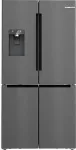 K&uuml;lmik Bosch KFI96AXEA Serie 6 Side-by-Side K&uuml;hlschrank (Multi-Door/French-Door Style) 183 cm H&ouml;he EEK E Crushed Ice/ Eisw&uuml;rfel/ Wasser-Spender