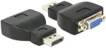 Delock Adapter Displayport 1.1 Stecker > VGA Buchse schwarz