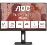 Monitor AOC E3 U27E3UF computer 68.6 cm (27") 3840 x 2160 pixels 4K Ultra HD LED Black