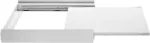 Maclean Washer-dryer connector shelf, aluminium, universal, max 60kg, MC-890