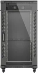 LANBERG FF01-6222-12B rack cabinet 22U Freestanding rack Black