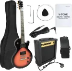 V-tone electric guitar ESLP39 SB 4/4 Les Paul