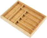 GreenBlue Bamboo Cutlery Drawer Organiser GB379