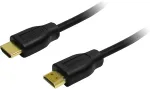 LOGILINK HDMI-Kabel Ethernet A -> A St/St 15.00m Gold