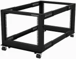 StarTech 8U OPEN FRAME RACK - 4 POST - 22-40IN ADJUSTABLE DEPTH