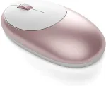 Hiir SATECHI M1 Bluetooth Maus, Ros&eacute;gold, Bluetooth, ST-ABTCMR