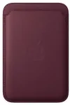 APPLE iPhone FineWoven Wallet with MagSafe - Burgundy