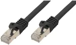 S-Impuls Patchkabel CAT7 RJ45 S/FTP PiMF 10m Schwarz