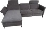 Home4you Nurgadiivan DAYTON VN, elektriline recliner 268x157/94xH100cm, tumehall