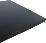 Noname Lauaplaat ERGO 140x80cm, must
