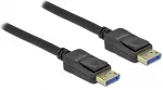 Delock DisplayPort 2.0 Kabel 10K 60Hz 54Gbps Kunststoffgehuse 3m