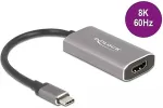 DeLOCK USB Type-C&trade; Adapter zu HDMI (DP Alt Mode) 8K mit HDR Funktion