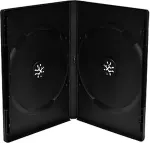 Toorikud MEDIARANGE DVD Leerh&uuml;lle f&uuml;r 2 Discs 5er Pack schwarz retail