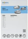 NORDIC QUALI Dust bags TY MMI2130 Miele 5pcs + 2 filter / NQ-365-P / 358505