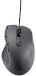 Hiir DELTACO Silent Wired Office mouse , 5 buttons, 600-1600 DPI, black / MS-807