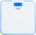 Kaalud Adler Bathroom scale AD 8183 with edge lighting White
