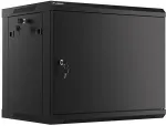LANBERG WF01-6409-00B rack cabinet 9U Wall mounted rack Black