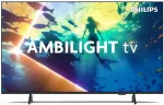 Teler PHILIPS 4K Ambilight TV | 65PUS8010/12 | 65 | Smart TV | TITAN OS | UHD | Black