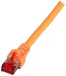 EFB Elektronik EFB RJ45 Patchkabel S/FTP Cat.6 LSZH 0.50m orange