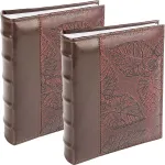 Victoria Collection Album B 10x15/200M Leaf, punane 2tk