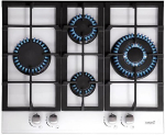 Pliidiplaat Cata | hob | LCI 6031 WH | Gas on glass | Number of burners/cooking zones 4 | Rotary knobs | White
