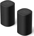 SONY SA-RS8 Black Wireless 20 W