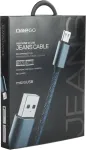 Omega kaabel microUSB Jeans 1m, sinine (44200)