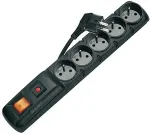 EMOS Surge protector 5 sockets 3m black