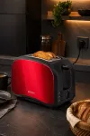 BROCK BT 1002 RD Toaster 800W, Red
