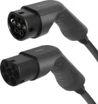 DELTACO e-Charge, kaabel t&uuml;&uuml;p 2 - t&uuml;&uuml;p 2, 3-faasiline, 32A, 10M