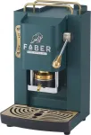 Kohvimasin Faber Pro Deluxe British Green messingist kraan