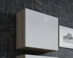 Cama MEBLE Cama Square cabinet VIGO 50/50/30 sonoma oak/valge gloss
