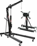 AWTOOLS 2 TON WORK CRANE + ASSEMBLY TROLLEY 900 KG