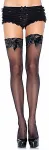 Leg Avenue 1912_00122 pantyhose/stockings Black