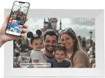 Pildiraam Denver Frameo PFF-1024 25.4cm (10.1 ) 16GB white