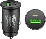 Goobay 59521 27 W Power Delivery Dual-USB Auto Fast Charger USB-C PD