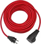 Brennenstuhl Verl&auml;ngerungskabel Neopren 25m rot IP44