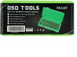 DSDTOOLS 1/2" Kuuskantv&otilde;tmeotsikud, 10 tk DS1107